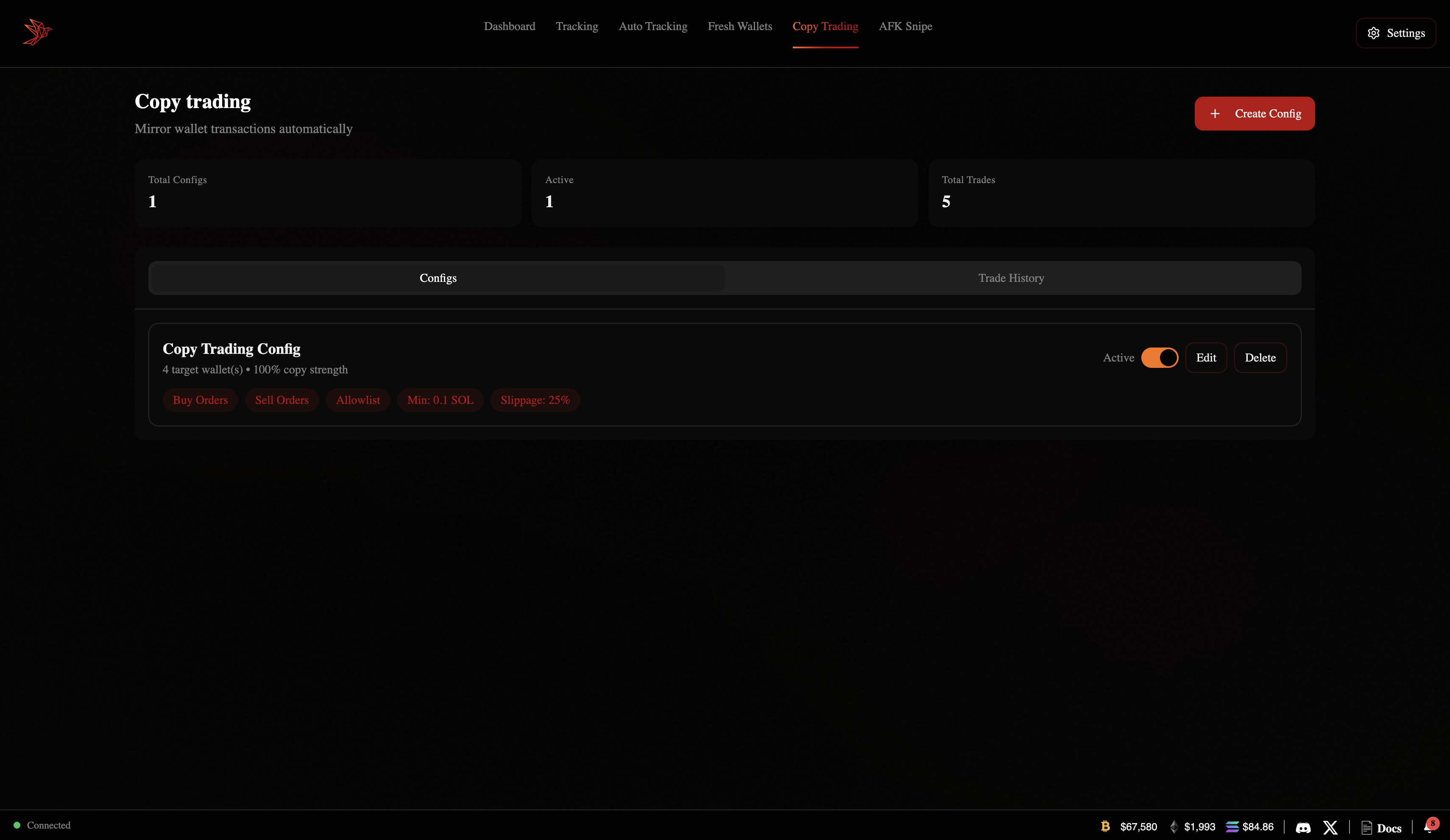 Veltra Copy Trading